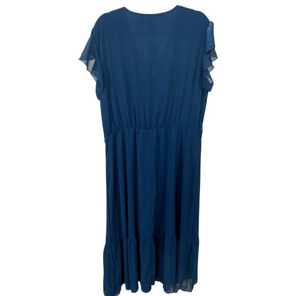 Pretty Garden Dark Green Maxi Dress - Size XXL (NWT) - Picture 2 of 8